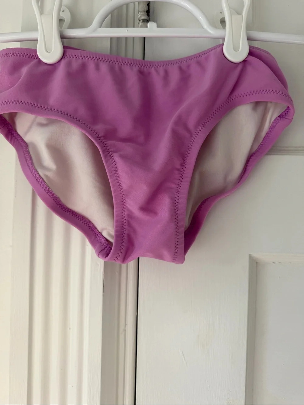 Athleta Girl Short Sleeve Rash Guard & matching Primary Bikini bottom, size 6-7